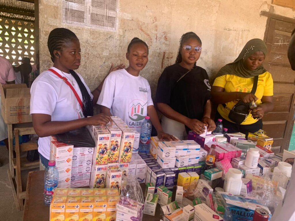 Free Health Screening & Medication Donation Exercise